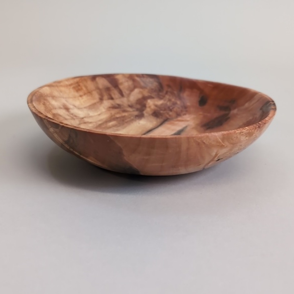Alan Adler maple bowl (2018) fine art craft piece 6" Diameter